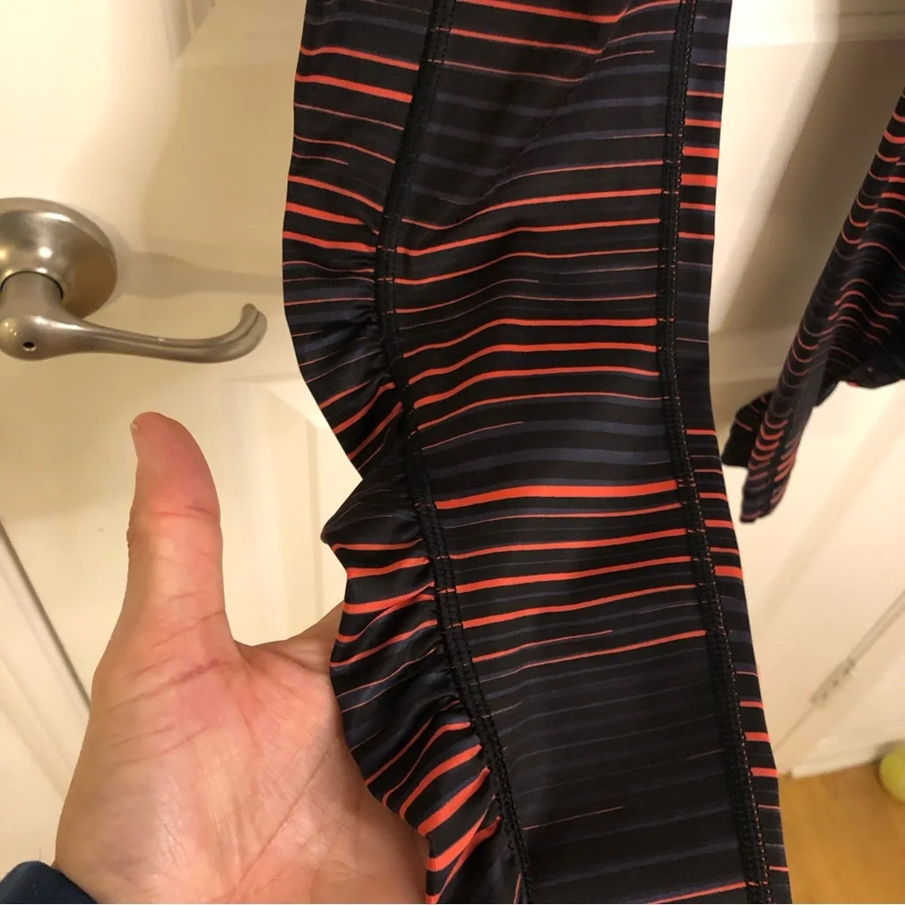 Lululemon Speed Tight IV Twisted Dune leggings full length Alarming Black size 4 - Picture 9 of 14